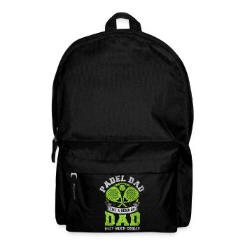 Cool Padel Papa Padel Joueur de Padel Père - Sac à dos - noir - Devant