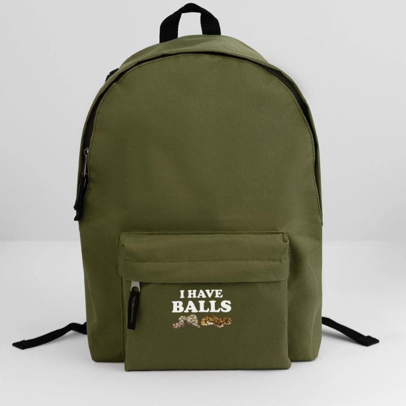 Funny Ball Python Snake Backpack