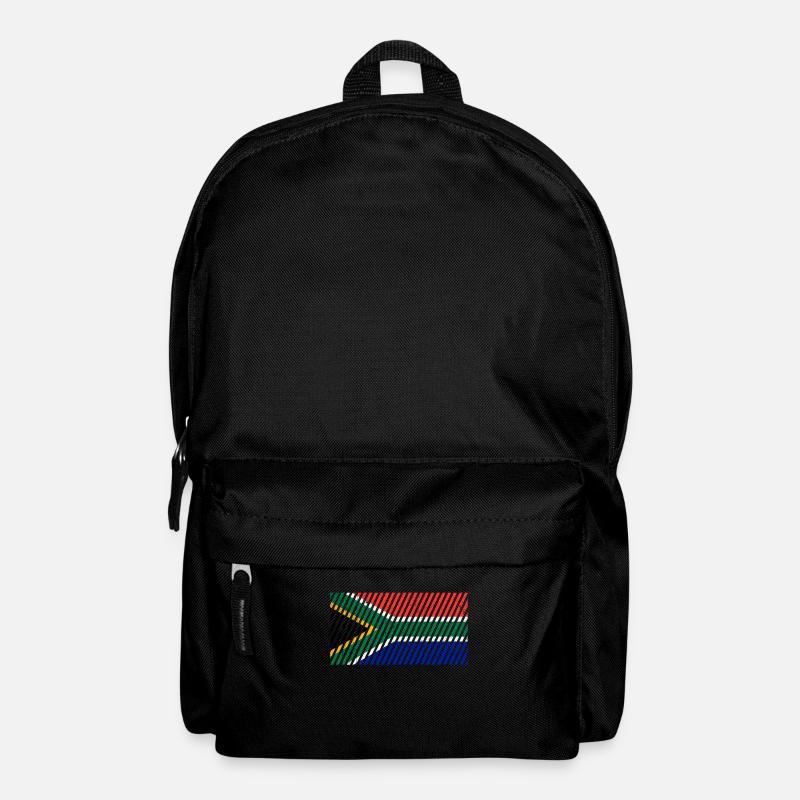 Südafrika Flagge - Rucksack - Schwarz