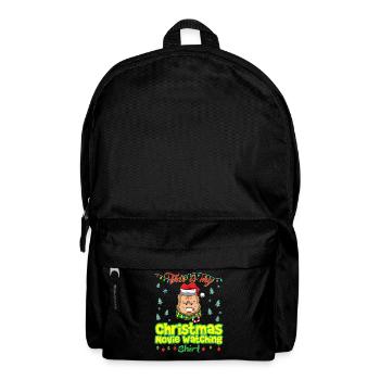 Ceci est ma chemise de film de Noël - Sac à dos - noir - Devant