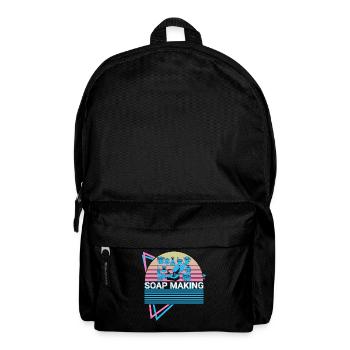 Soap production Soap manufacturer Retro - Backpack - black - Front