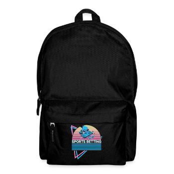 Paris sportifs Bettor Rétro - Sac à dos - noir - Devant