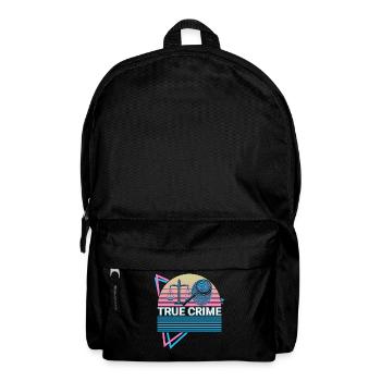 True Crime Retro - Rucksack - Schwarz - Vorne
