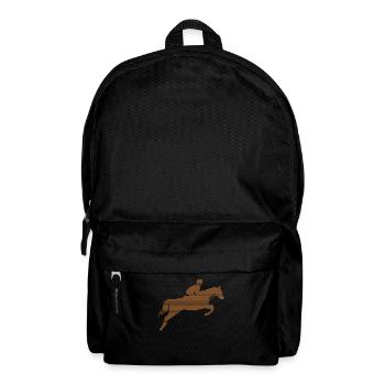 Équitation - Sac à dos - noir - Devant