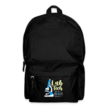 Lab Technician Lab Tech On Duty Medical Healthcare - Backpack - black - Front