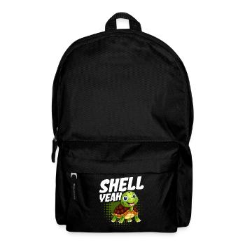 Shell Yeah - Rucksack - Schwarz - Vorne