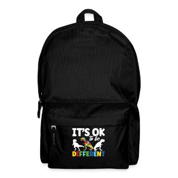 Its Ok To Be Different - Backpack - black - Front