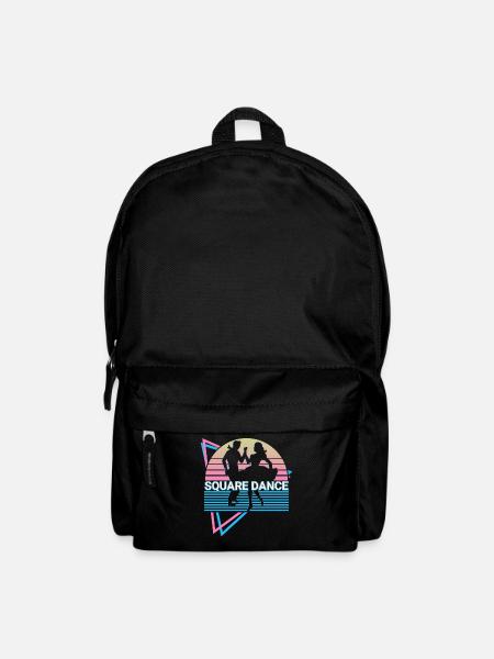 Square Dance Square Dancing Retro - Rucksack - Schwarz