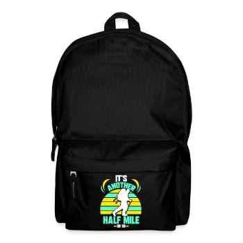 Es Ist Noch Eine Halbe Meile Oder So Wanderung - Rucksack - Schwarz - Vorne