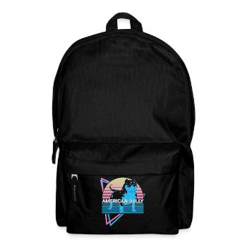 American Bully Retro - Rucksack - Schwarz - Vorne