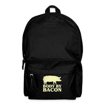Corps par bacon - Sac à dos - noir - Devant