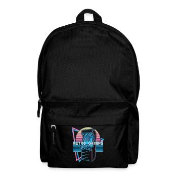 Retro Gaming Gamer - Backpack - black - Front