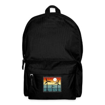 Wind Turbine Tech Windmill Retro Renewable Energy - Rucksack - Schwarz - Vorne