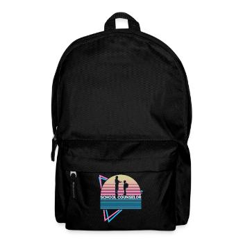 School Counsellor School Council Retro - Backpack - black - Front