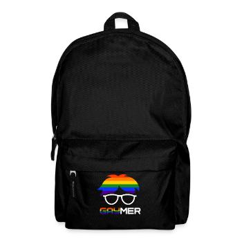 Pour les joueurs et les gaymers - Sac à dos - noir - Devant