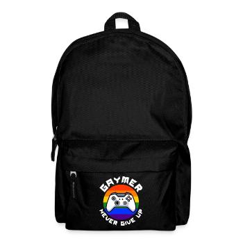 Pour les joueurs et les gaymers - Sac à dos - noir - Devant