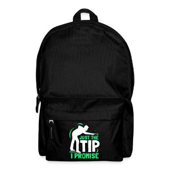 Nur Die Spitze Versprochen Pool Billard Billiard - Rucksack - Schwarz - Vorne