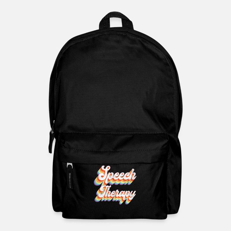 Speech Therapist Therapy Assistant - Rucksack - Schwarz