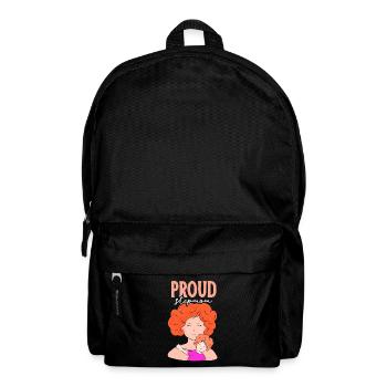 Proud stepmother child foster mother - Backpack - black - Front