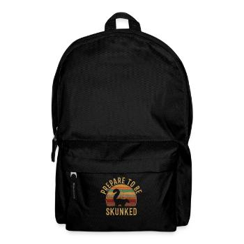 Prepare To Be Skunked, cribbage - Rucksack - Schwarz - Vorne