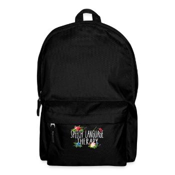 Speech Therapist Therapy Assistant - Rucksack - Schwarz - Vorne