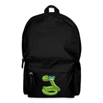 Schlange Sonnenbrille - Rucksack - Schwarz - Vorne