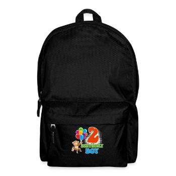Birthday Boy 2 Years Young Son Nephew - Backpack - black - Front