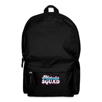 Midwives Team Midwife Profession Obstetrics Sayings - Backpack - black - Front