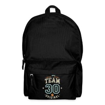 Team 25 - 100% Original / Limited Edition - Rucksack - Schwarz - Vorne