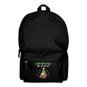 Christmas Squad X-Mas Animals Family Matching Xmas - Rucksack - Schwarz - Vorne