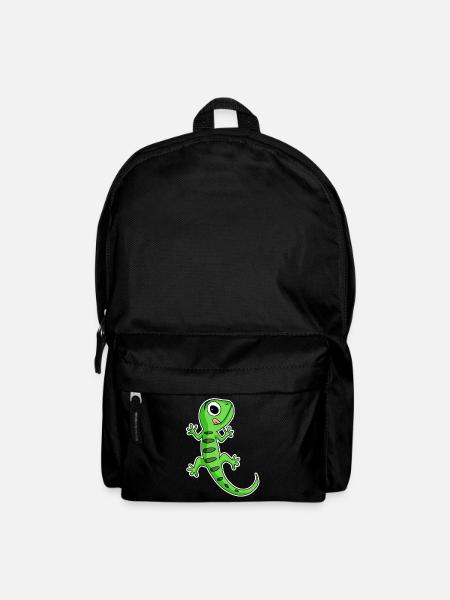 Lézard Gecko - Sac à dos - noir