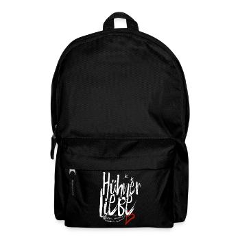 Hühnerliebe Hühner im Garten - Rucksack - Schwarz - Vorne