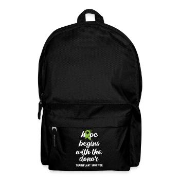 Kidney donor - Backpack - black - Front