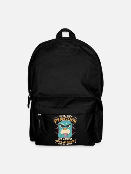 Sarkasmus für Langschläfer - Rucksack - Schwarz