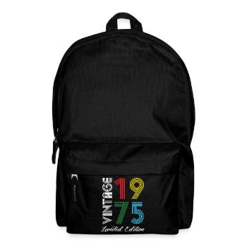 Vintage 1975 Vintage Geburtstag Retro Vintage - Rucksack - Schwarz - Vorne