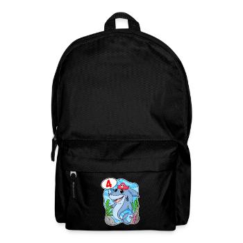 4 years old - 4th birthday with animal motif - Backpack - black - Front