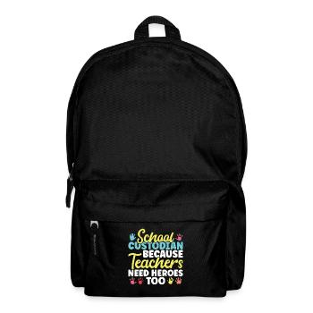 Schulbeamte - Rucksack - Schwarz - Vorne