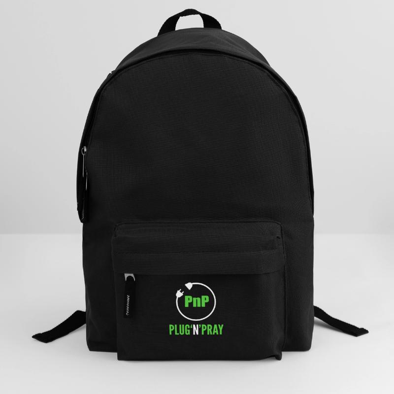 PnP = Plug'n'Pray Programming Programmer Coding Rucksack