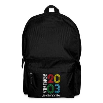 Vintage 2003 Vintage Geburtstag Retro Vintage - Rucksack - Schwarz - Vorne
