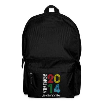 Vintage 2014 Vintage Birthday Retro Vintage - Backpack - black - Front