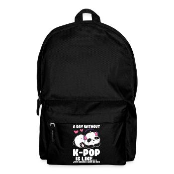 K-Pop Panda - Backpack - black - Front