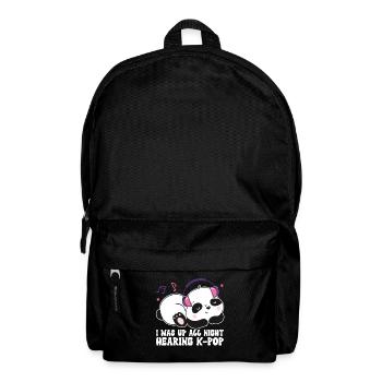 K-Pop Panda - Backpack - black - Front