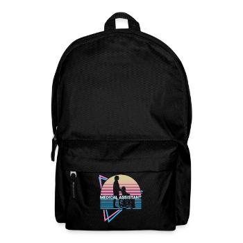 Medical Assistant Retro - Backpack - black - Front