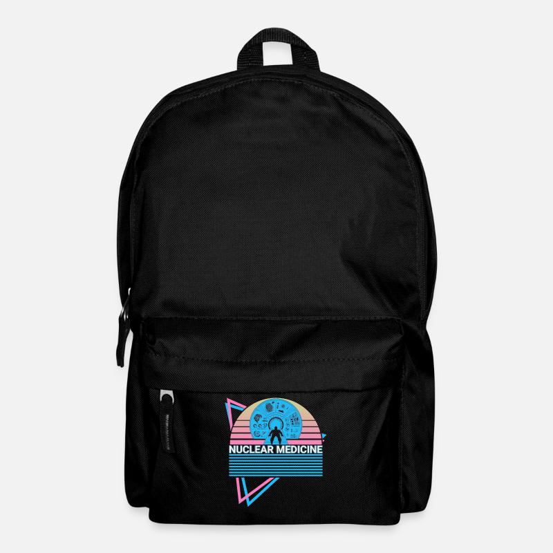 Nuklearmedizin Retro - Rucksack - Schwarz