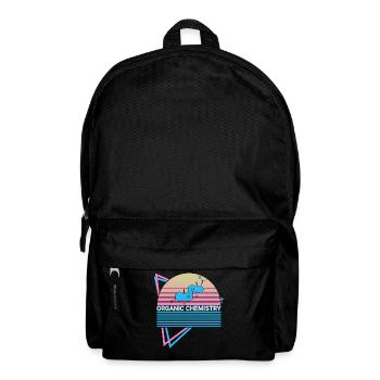 Organische Chemie Retro - Rucksack - Schwarz - Vorne