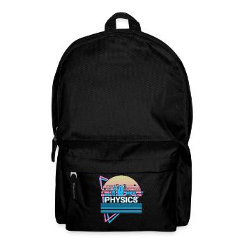 Physics Retro Science - Backpack - black - Front