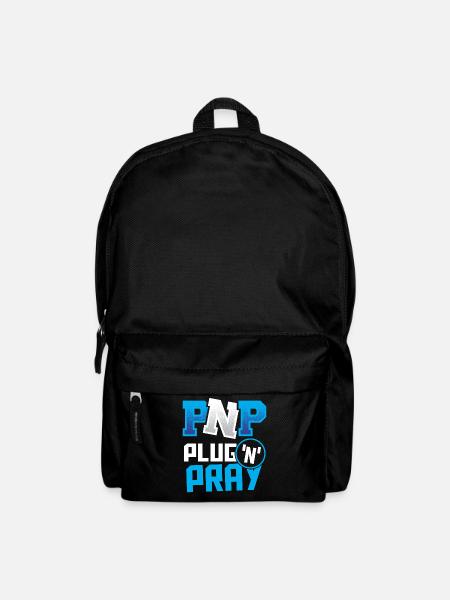 PnP = Plug’n’Pray Programming Programmer Coding - Sac à dos - noir