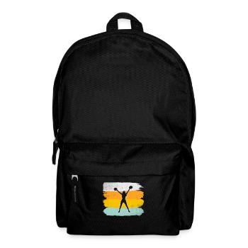 Cheerleading Rétro - Sac à dos - noir - Devant