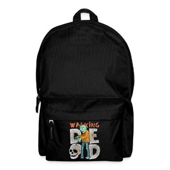 Zombie Monster Zombie Death Funny Dicton Halloween - Sac à dos - noir - Devant