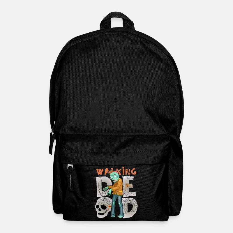 Zombiemonster Zombie Tod lustiger Spruch Halloween - Rucksack - Schwarz